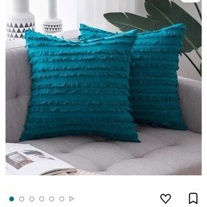 Throw pillow covers